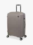 it luggage Spontaneous 8-Wheel 67.5cm Expendable Medium Suitcase, Feather Grey