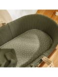 The Little Green Sheep Moses Basket Fitted Sheet