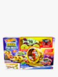 Hot Wheels Monster Trucks Power Smashers Rhinomites Charge and Chase Challenger Set