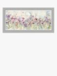 John Lewis Catherine Stephenson 'Meadow Of Wild Flowers' Embellished Framed Print, 63 x 129cm, Multi