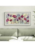 John Lewis Catherine Stephenson 'Raspberry Poppy' Framed Print, 58 x 113cm