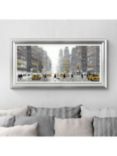 John Lewis Jon Barker 'New York Crossing' Framed Print, 59 x 114cm, Grey/Multi