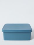 John Lewis ANYDAY Stackable Plastic Storage Box with Lid, Medium