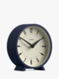 Jones Clocks Venus Analogue Mantel Clock, Indigo Blue