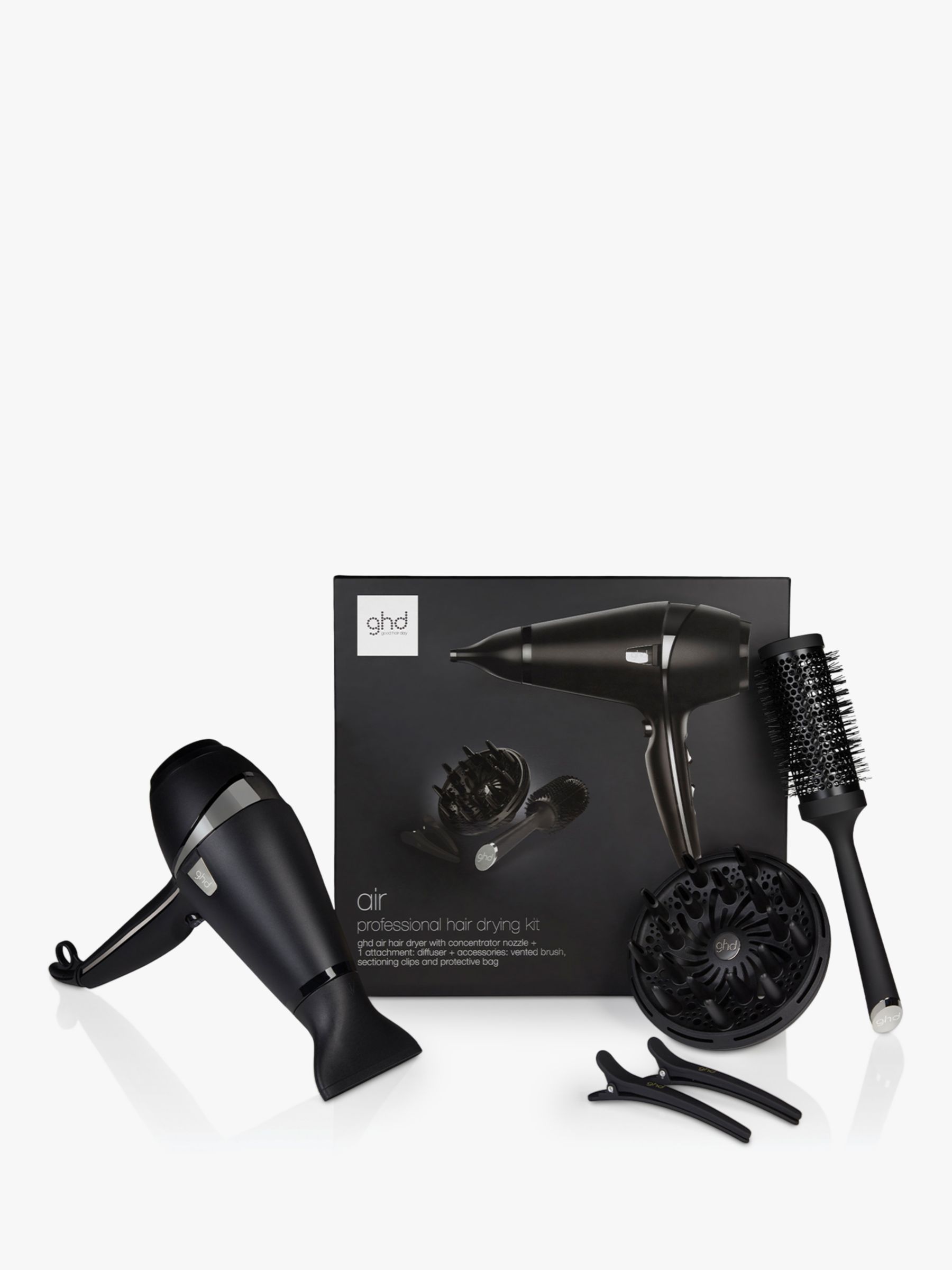 ghd Air 2.0 Hair Drying Kit, Black