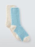 John Lewis Fluffy Lounge Socks, Pack of 2