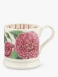 Emma Bridgewater Roses Half Pint Mug, 300ml, Pink