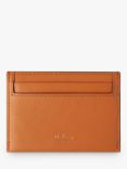 Mulberry Continental Small Classic Grain Leather Credit Card Slip, Sunset