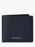 Mulberry Farringdon Eight Card Heavy Grain Leather Wallet, Night Sky