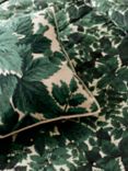 John Lewis X Collagerie Botanical Vine Cushion, Green/White