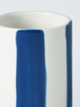 John Lewis Stripe Bathroom Tumbler, Delft