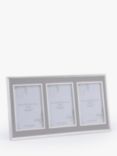 Laura Ashley Harrison Triple Photo Frame, 4 x 6" (10 x 15cm)