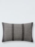 John Lewis Loft Stripe Cushion, Black