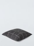 John Lewis Window Check Cushion, Sand