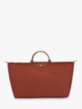 Longchamp Le Pliage Green Recycled Canvas XL Travel Bag, Chestnut