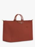 Longchamp Le Pliage Green Recycled Canvas XL Travel Bag, Chestnut