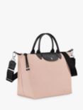 Longchamp Le Pliage Energy Medium Top Handle Bag, Nude