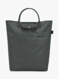 Longchamp Le Pliage Green Medium Tote Bag, Graphite