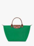 Longchamp Le Pliage Original Medium Top Handle Bag, Green