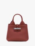 Longchamp Le Roseau XS Grained Leather Cross Body Bag