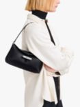 Longchamp Le Roseau Smooth Leather Hobo Bag