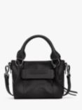 Longchamp 3D Mini Leather Crossbody Bag, Black