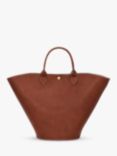 Longchamp Épure Leather XL Tote Bag, Brown