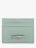 Longchamp Le Roseau Leather Card Holder