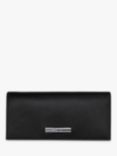 Longchamp Le Roseau Textured Leather Flap Over Wallet