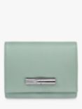 Longchamp Le Roseau Textured Leather Purse, Celadon