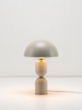 houseof Mushroom Dome Table Lamp, Sand