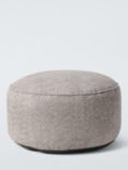 John Lewis Bouclé Beanbag Pouffe