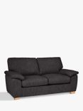John Lewis Camden Medium 2 Seater Sofa, Light Leg, Smooth Velvet Charcoal