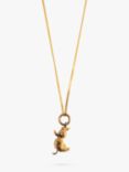 L & T Heirlooms Second Hand 9ct Yellow Gold Duck Charm Pendant Necklace, Dated Circa 1991, Gold