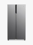 Hoover H-FRIDGE 500 HHSBSO6174XK Freestanding 60/40 American Style Fridge Freezer, Stainless Steel