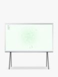 Samsung The Serif (2024) QLED HDR 4K Ultra HD Smart TV, 65 inch with TVPlus & Bouroullec Brothers Design, Cloud White