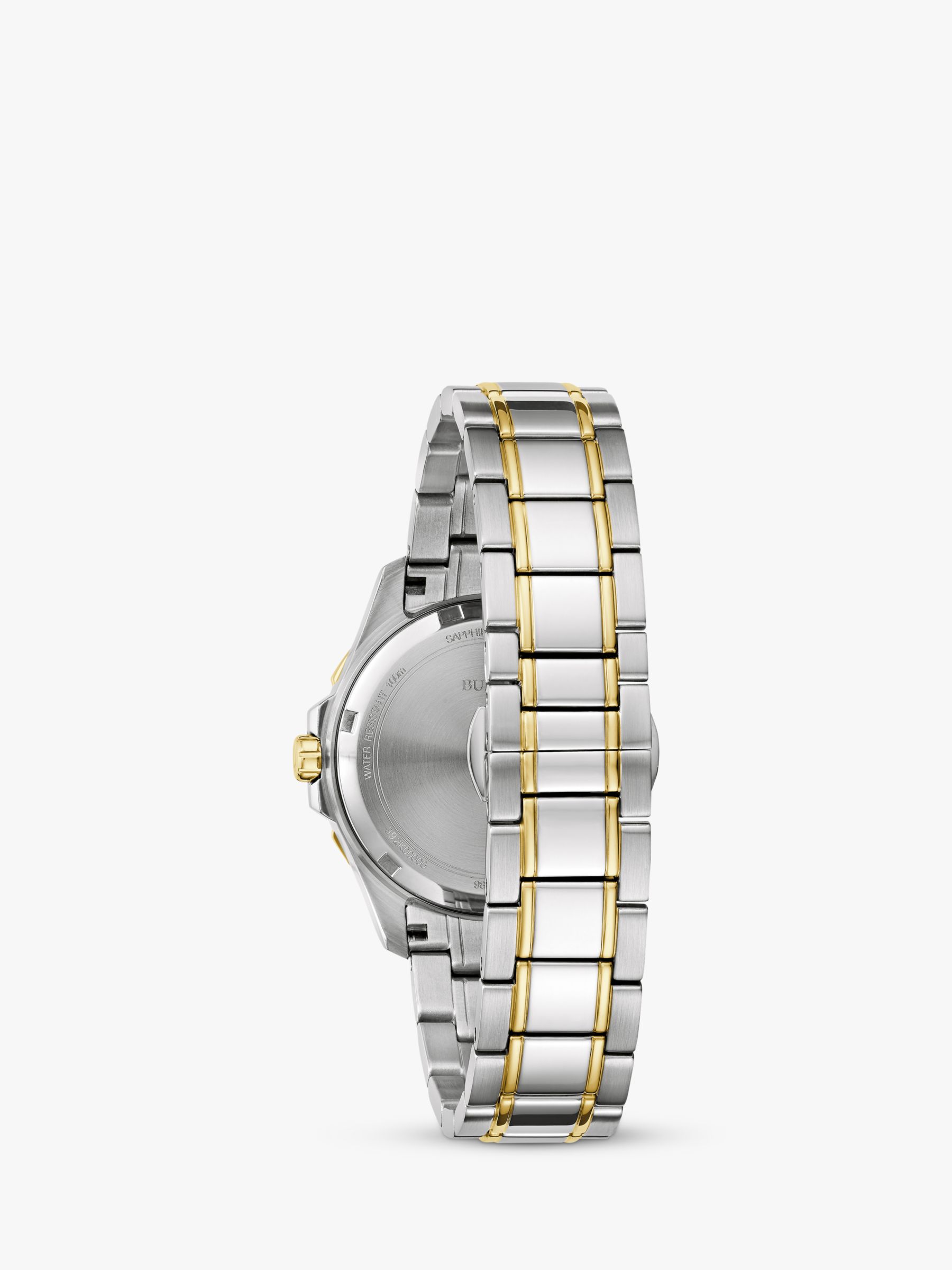 Buy Bulova 98P227 Women's Marine Star Diamond Bracelet Strap Watch, Multi/Mother of Pearl Online at johnlewis.com