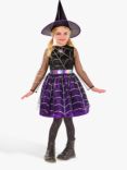 Rubies Cobweb Witch Halloween Costume, 5-6 years