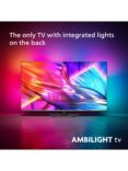 Philips 43PUS8909 The One (2024) LED HDR 4K Ultra HD Smart TV, 43 inch with Freeview Play, Ambilight & Dolby Atmos, Black