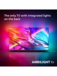 Philips 75PUS8909 The One (2024) LED HDR 4K Ultra HD Smart TV, 75 inch with Freeview Play, Ambilight & Dolby Atmos, Black