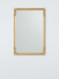 John Lewis Vintage French Rectangular Wall Mirror, 100 x 70cm, Antique Gold