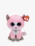 Ty Beanie Boos Fiona Pink Cat, Medium