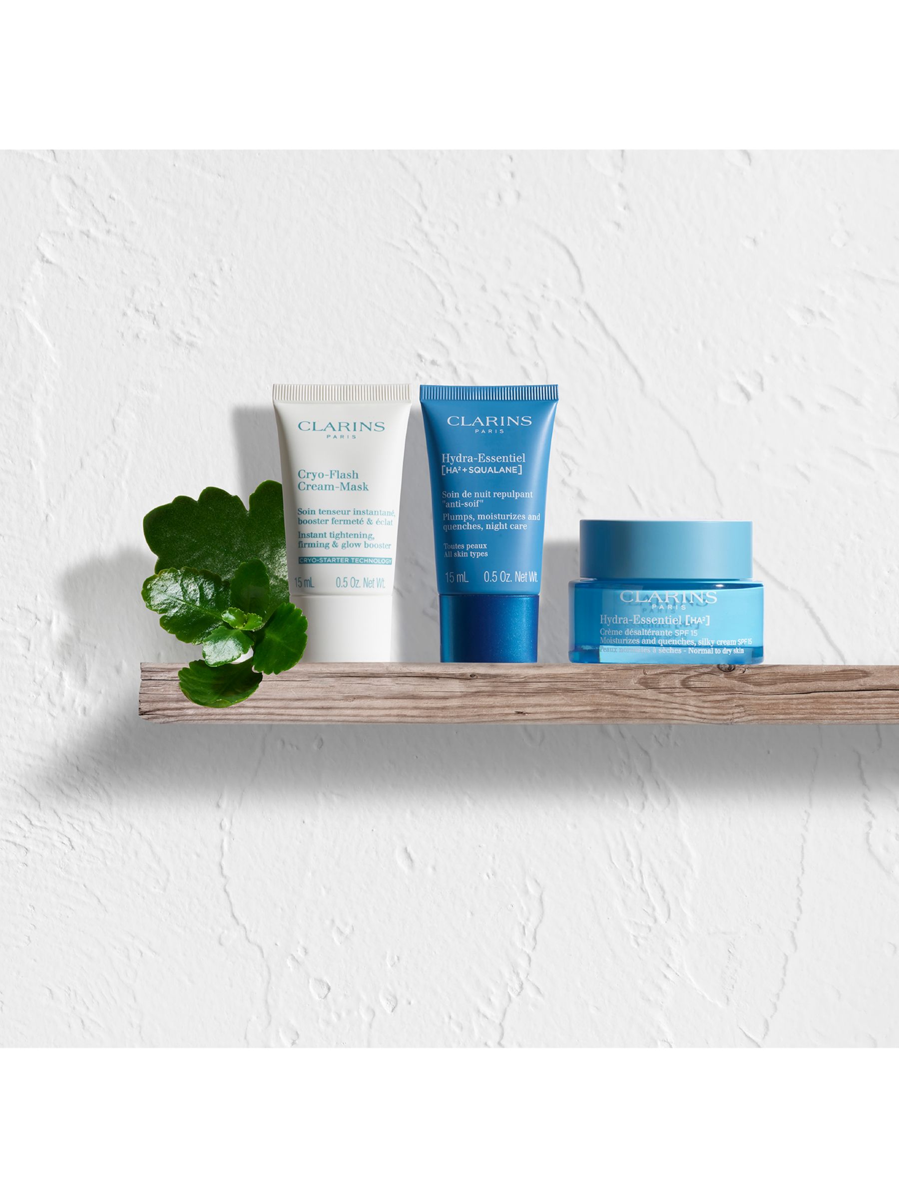 Clarins Skin Experts Set Hydra-Essentiel Skincare Gift Set