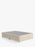 Sealy 2 + 2 Drawer Divan Base, King Size, Velvet Dove