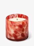 Paddywax Luxe Confetti Scented Candle, 580g, Red