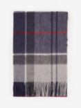 Barbour Carrbridge Tartan Scarf, Blue Granite