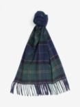 Barbour Galingale Tartan Scarf, Green Loch