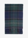 Barbour Galingale Tartan Scarf, Green Loch