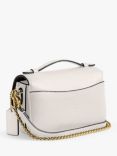 Coach Cassie 17 Leather Crossbody Bag, Chalk