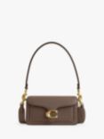 Coach Tabby 20 Leather Shoulder Bag, B4/Dark Stone